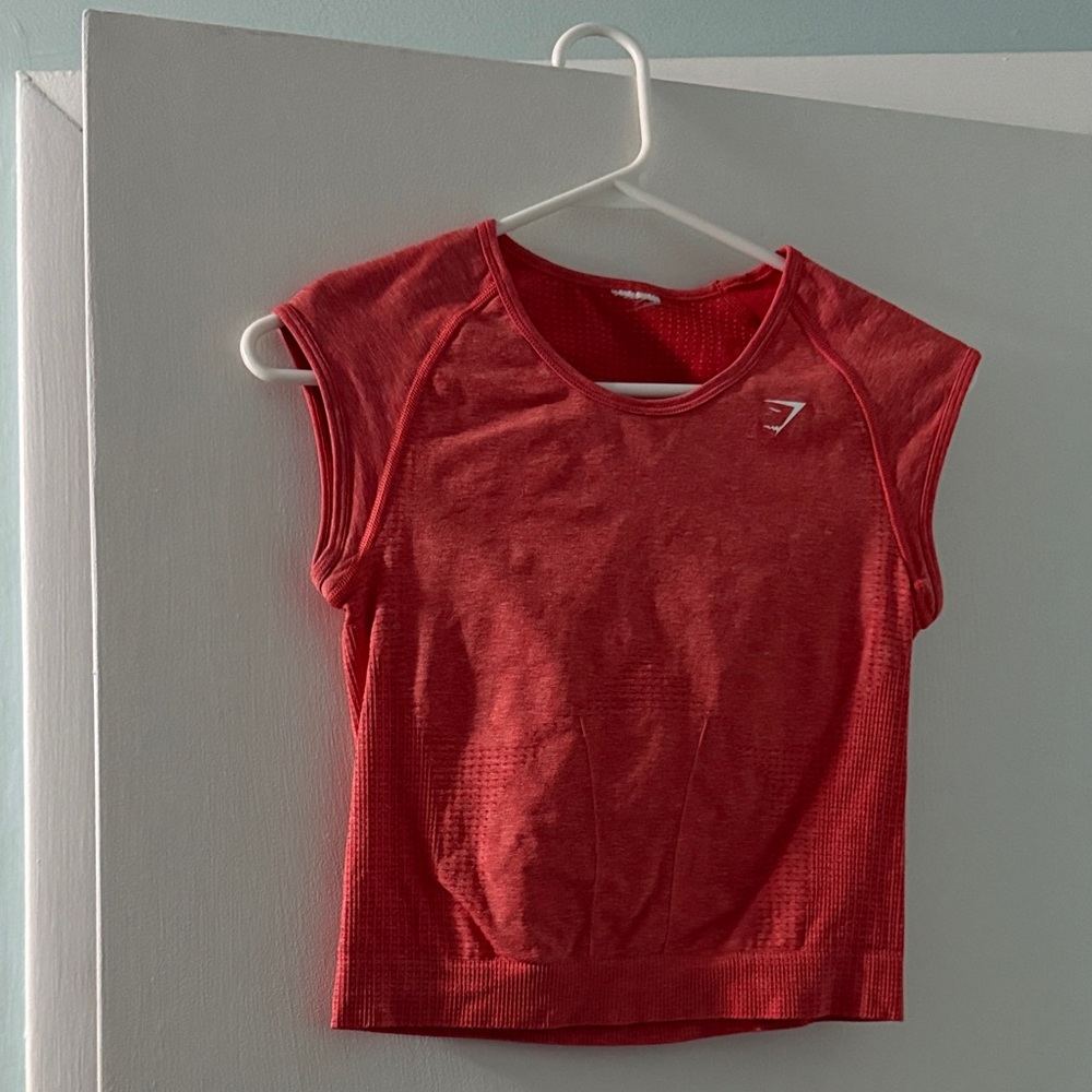 Gymshark Vibrant Red Workout Top